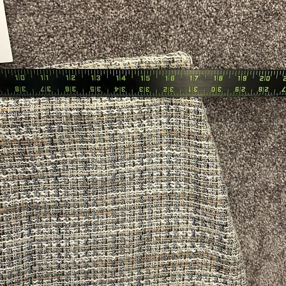 Zara Women's Mini Skort Built-In Shorts Size XL Woven Side Zip Closure NWT - Picture 7 of 14